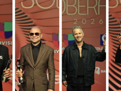 Premios Soberano 2026 reconocen a sus galardonados en una noche de brillo y talento