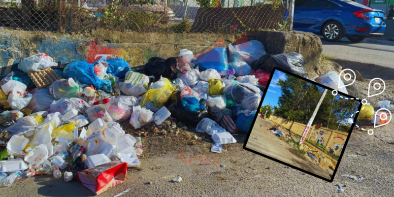 Detrás del telón de SDN: vertederos improvisados y calles en deterioro