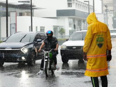 Indomet pronostica chubascos y ráfagas de viento por sistema frontal