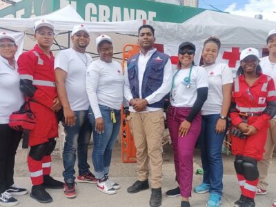 Cruz Roja SDO refuerza operativo de Semana Santa con más de 50 voluntarios