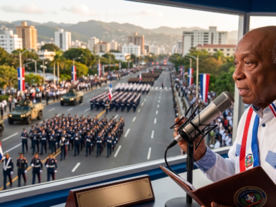 Osvaldo Cepeda y Cepeda: la voz que se inmortalizó en los desfiles militares
