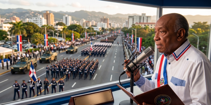 Osvaldo Cepeda y Cepeda: la voz que se inmortalizó en los desfiles militares