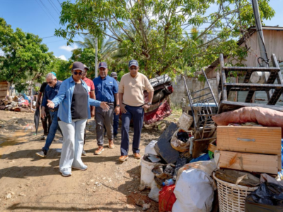 DASAC evalúa daños en Los Alcarrizos y La Guáyiga tras crecida del río Lebrón