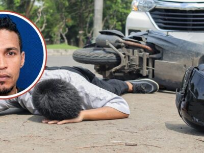 Joven resulta gravemente herido en accidente de tránsito en Nagua