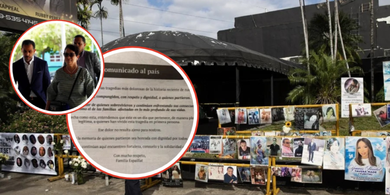 “Ese dolor no resulta ajeno para nosotros”: Familia Espaillat se pronuncia a un año de la tragedia
