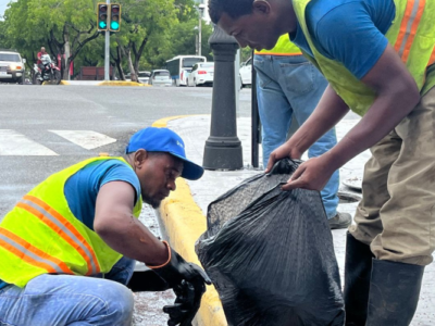 Alcaldía del DN intensifica trabajos preventivos para contrarrestar efectos de las lluvias
