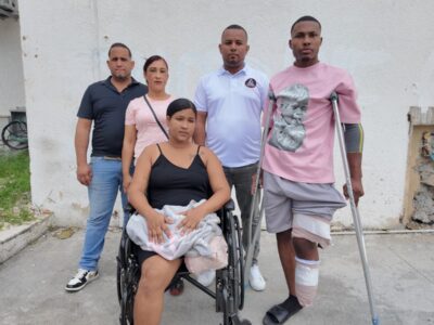 Conductor huye tras accidente que dejó a esposos amputados en carretera de Azua