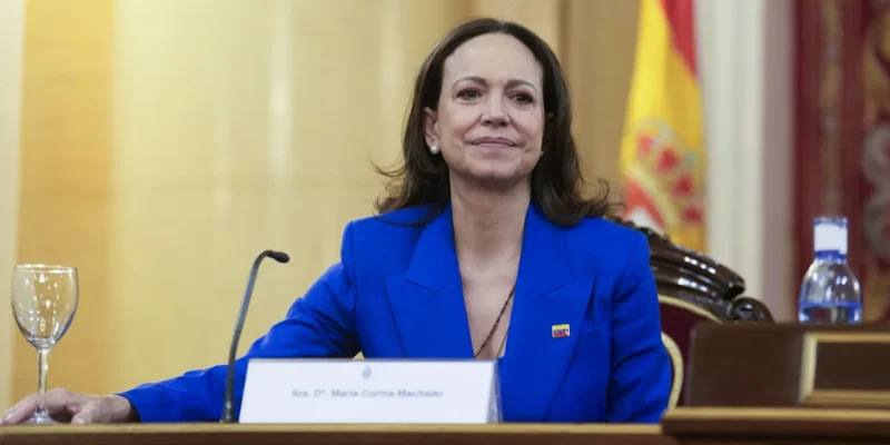 María Corina Machado: "Seré candidata" en unas "elecciones limpias y libres" en Venezuela