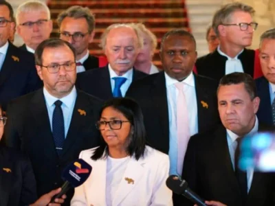 Delcy Rodríguez rechaza propuesta de Trump sobre convertir a Venezuela en el estado 51 de EE. UU.