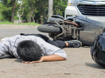 Joven muere en accidente entre motocicleta y jeepeta en la autopista Duarte