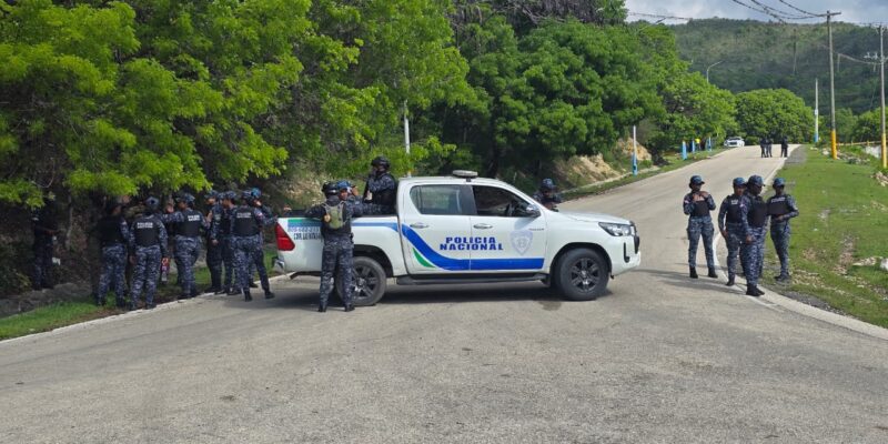 Fuerte despliegue militar y policial en San Juan ante marcha por la defensa del agua