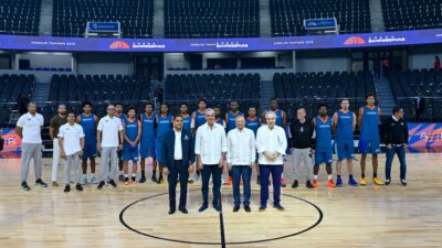 Presidente Abinader inaugura la remodelada Arena Banreservas Virgilio Travieso Soto