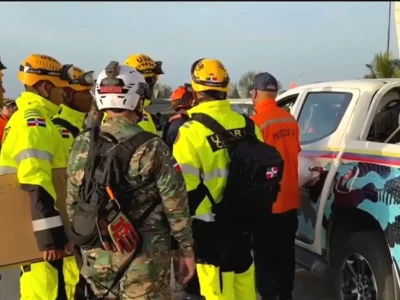 Mayor Olivares detalla despliegue dominicano en labores de rescate en Venezuela