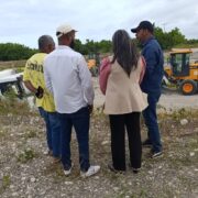 MOPC inicia construcción de paso provisional sobre el río Tábara para facilitar nuevo puente en Azua
