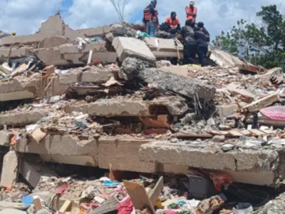 Los venezolanos lideran la búsqueda entre los escombros de desaparecidos en el terremoto
