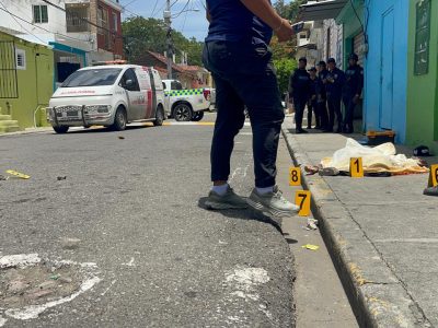 ¡Violencia en Santiago! Matan a tiros a joven de 24 años en plena calle