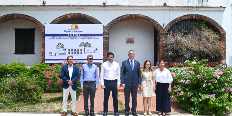 David Collado deja iniciada restauración de Casa Aybar, en Ciudad Colonial.