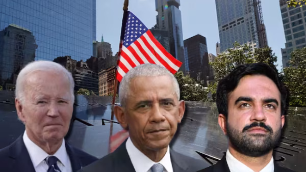 Expresidentes de EE. UU. conmemoran el 11S en Nueva York sin Trump