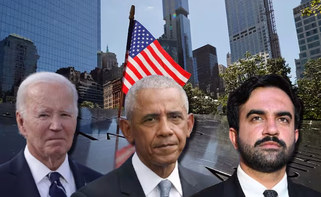 Expresidentes de EE. UU. conmemoran el 11S en Nueva York sin Trump