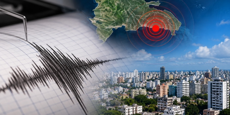 Sismo de magnitud 4.3 se siente en el Gran Santo Domingo