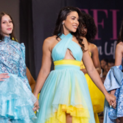 Leticia Lasose lleva Aurora Dresses a New York Fashion Week con su colección “SOPHIA”