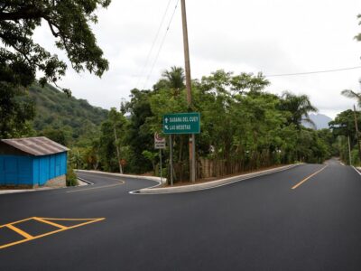 Carretera Las Mesetas queda inaugurada por la vicepresidenta Raquel Peña