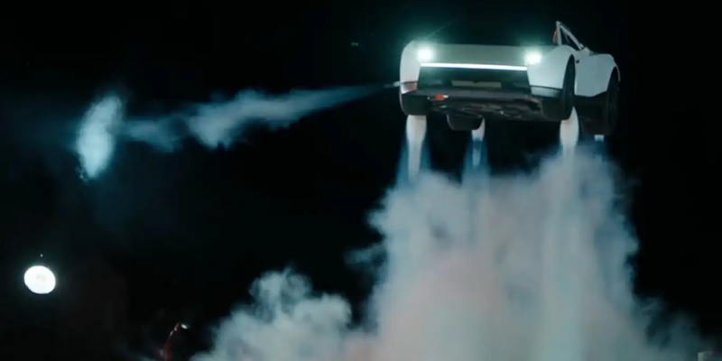 Tesla Roadster sorprende con maniobras aéreas y una aceleración de menos de un segundo