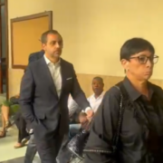 Hermanos Espaillat llegan al Palacio de Justicia de Ciudad Nueva para audiencia del caso Jet Set