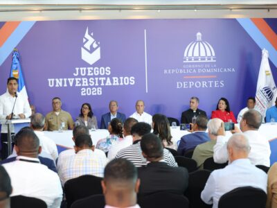 Ministro Kelvin Cruz anuncia Juegos Deportivos Universitarios 2026