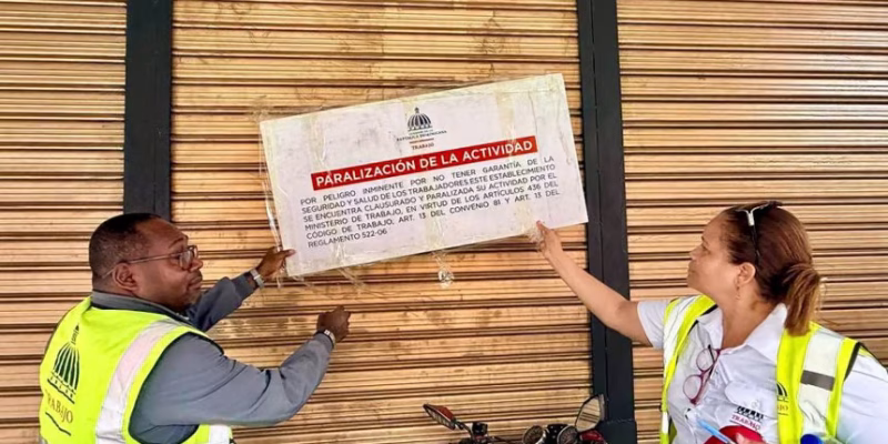 Ministerio de Trabajo detecta violaciones laborales en 101 tiendas y plazas comerciales de inversionistas chinos